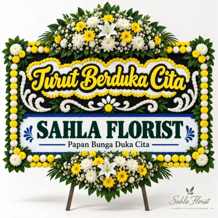 Papan Bunga Duka Lowokwaru